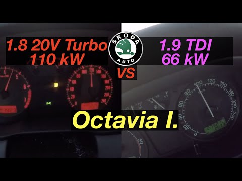 Acceleration Battle | Skoda Octavia 1.8 20V Turbo vs 1.9 TDI | Most POWERFUL vs Most WANTED