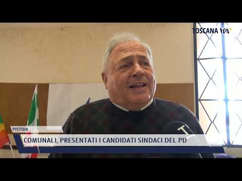 2022-04-09 PISTOIA - COMUNALI, PRESENTATI I CANDIDATI SINDACI DEL PD