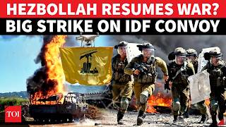 BIG ESCALATION! Hezbollah Fighters Emerge From 'Secret' Tunnel, Launches Attack On IDF Convoy?