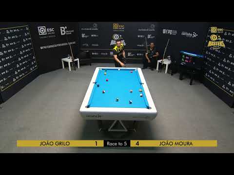 4ª Etapa MASTERS POOL PT - QUARTOS DE FINAL - JOÃO GRILO vs JOÃO MOURA