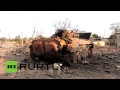 Украинская армия оставила село Петровское в руинах 