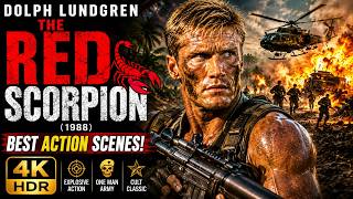 ONE MAN ARMY 💀🔥 | The Red Scorpion (1988) Explosive Action Scenes 4K HDR