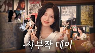 Decorating ballpoint pens, making bookmarks, and enjoying some delicious bread.