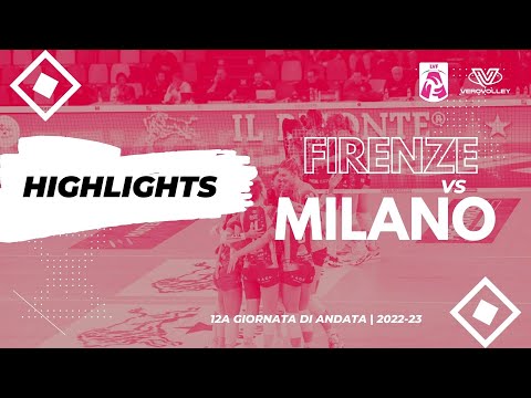 Highlights | Firenze 0-3 Vero Volley | 12a giornata andata 22-23