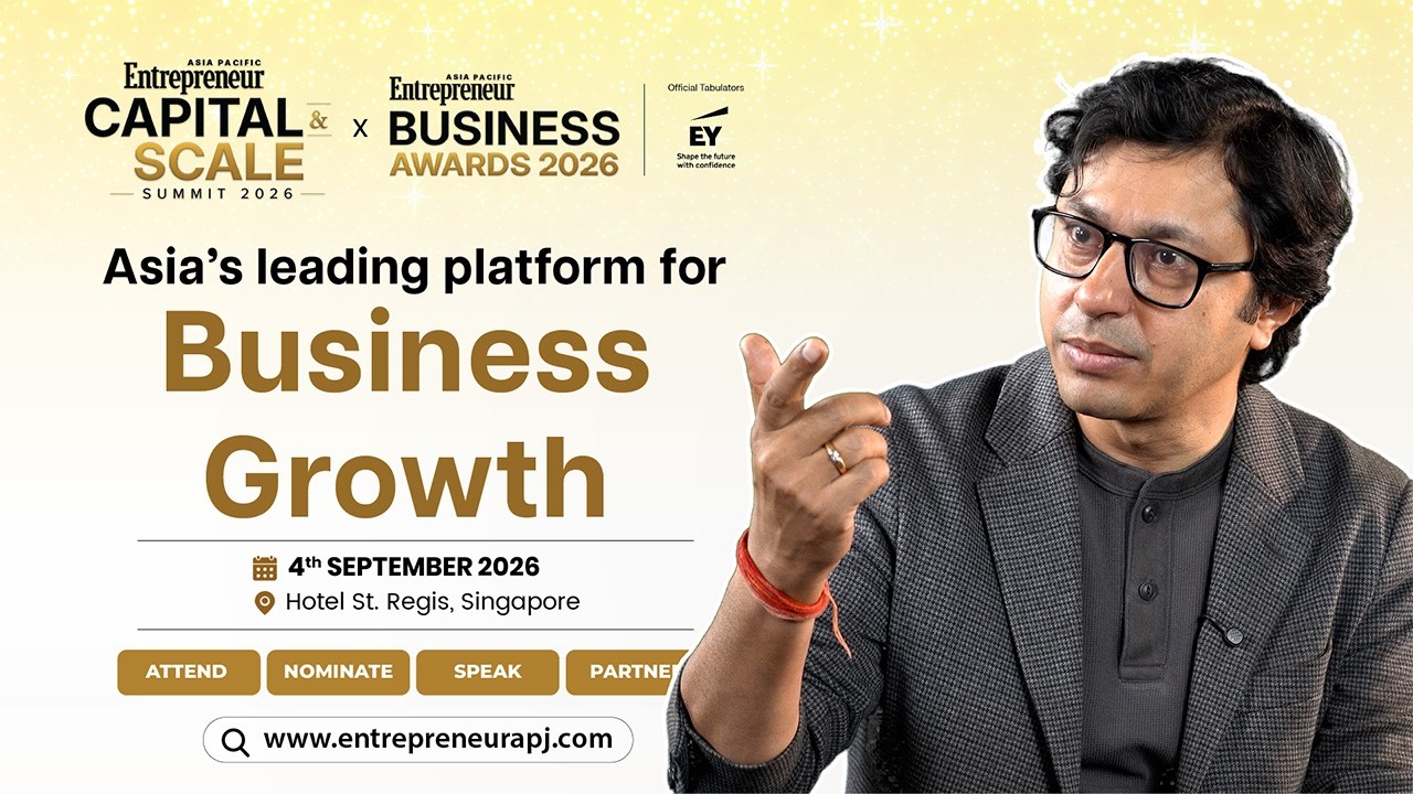 Entrepreneur APAC Capital & Scale Summit 2026 | Asia's leading platform for business growth