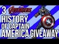 History of Captain America GIVEAWAY Countdown ...