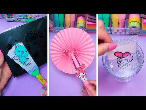 Easy paper craft ideas / Paper crafts / Paper DIY / School crafts / Paper tricks - YouTube