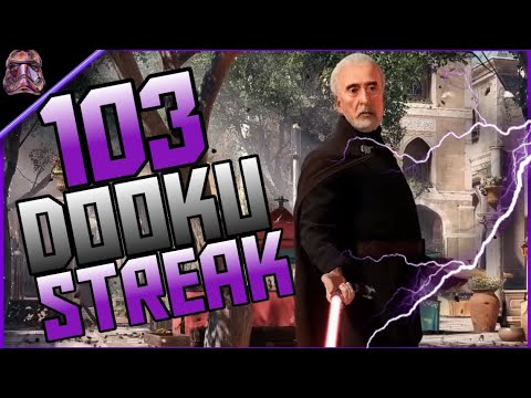 Star Wars Battlefront II 103 Count Dooku Killstreak (Tatooine - Galactic Assault)