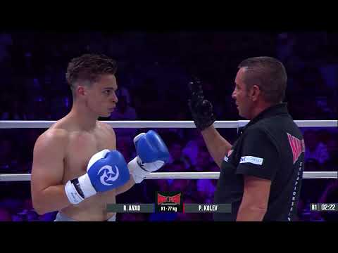 MAX FIGHT  54 / K1- 77 kg / R.ANXO VS  P. KOLEV
