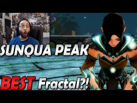 Sunqua Peak! VB's first try with the BEST Fractal! | Guild Wars 2