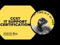 CCST IT Support Cisco S New Entry Level Certification