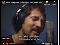 Bruce Springsteen - Back in your arms again (the best studio recording ever, w/ lyrics)