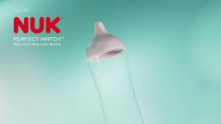 NUK Perfect Match™ Medium Flow Bottle