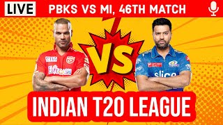 Live: PBKS vs MI, Match 46 | IPL Live Scores & Commentary | Punjab Vs Mumbai | Live IPL 2023