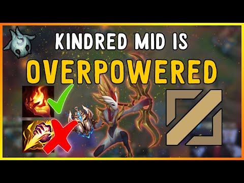 KINDRED MID IS OVERPOWERED - RANK 1 KINDRED MID - KINDRED MID GUIDE - Forest Within Kindred