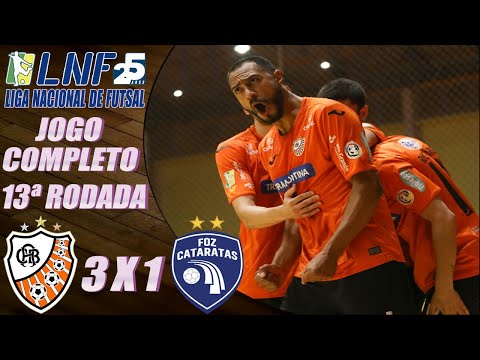 JOGO COMPLETO Carlos Barbosa 3x1 Foz Cataratas | 13ª Rodada | LNF 2020 (09/10/2020)