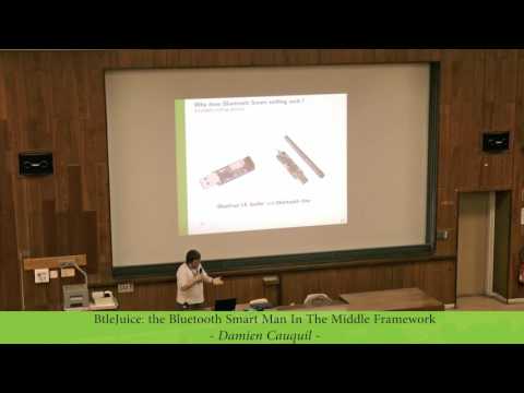 [GreHack 2016] BtleJuice: the Bluetooth Smart Man In The Middle Framework – Damien Cauquil