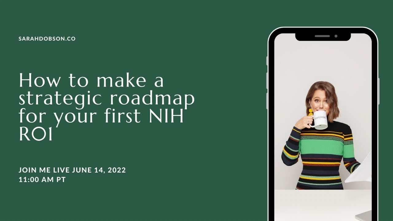 How to make a strategic roadmap for your NIH R01