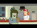 Regular Show - Muscle Man Signs Up For A Hotdog Eating Contest