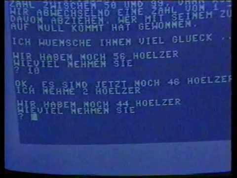 SFB-Computerclub (1984) Folge 4: Computer - Was nun?