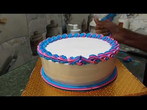 simple cake design by uttam chef //2022 // #nepal #uttam