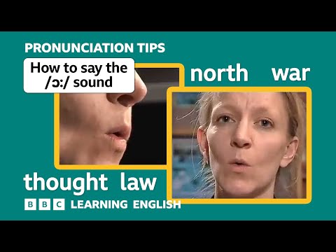👄 Long vowel /ɔː/ in 'law’, ‘north’ & ‘war’ - English Pronunciation Tips