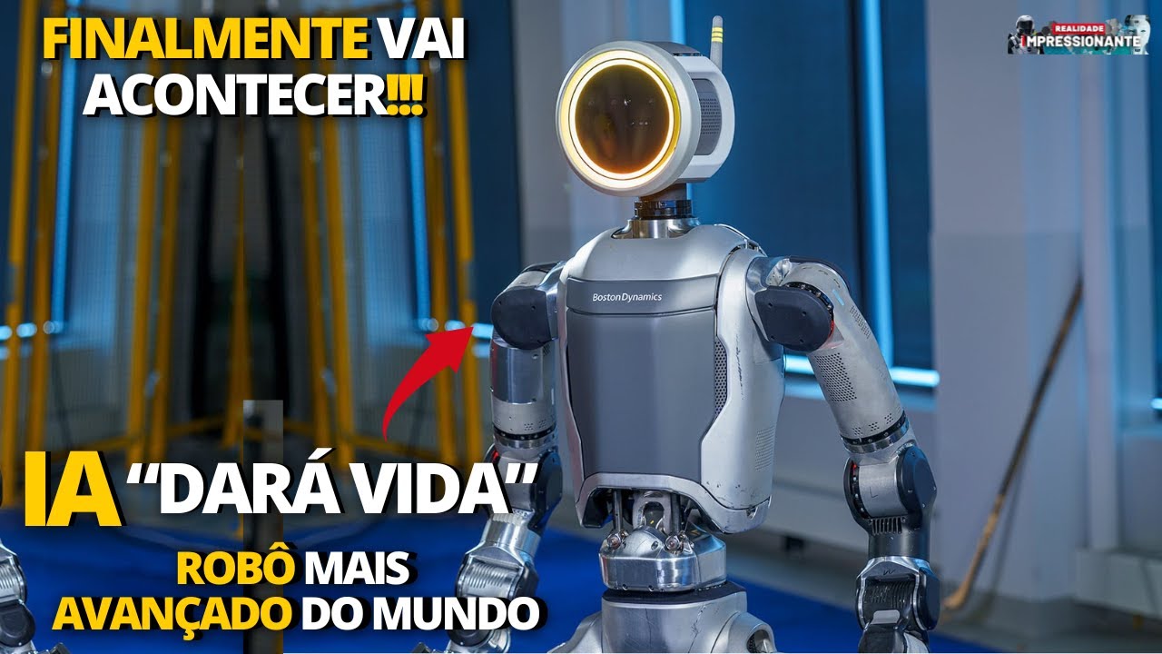 Boston Dynamics decide "dar vida" ao Atlas com uma IA individual | China coloca a venda robô bípede