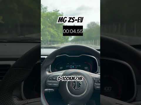 Thumbnail for MG ZS EV 0-100 km/h in Just 8.20 Sec ⚡ | EV Acceleration That’ll Surprise You! #zsev #mgindia by SUV, video, Car, Vehicle, vide