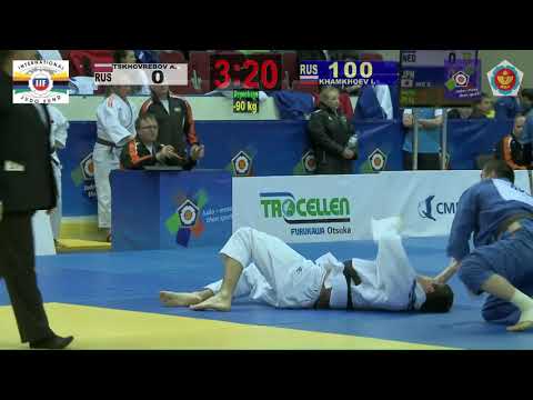 90 kg Tskhovrebov A Khamkhoev I 20 04 2014 Т2 КУБОК ЕВРОПЫ ЮНИОРЫ И ЮНИОРКИ, САНКТ ПЕТЕРБУРГ 2014