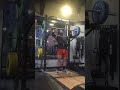 Dead stop OHP with nearly 100% bodyweight for 10 sets of 5 reps. (200lbs)