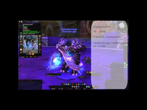 WoW Klassenguide Todesritter-Blut(Tank) 4.3 Part 1 Attribute [HD DE]