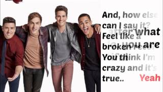 Big Time Rush-Crazy For You w/ lyrics