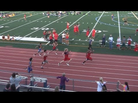 20190509 100M final - 7th grade boys