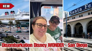 Disembarkation Day Disney Wonder Repositioning Cruise - San Diego 2026 