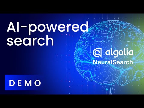 Algolia AI Search Product Demo