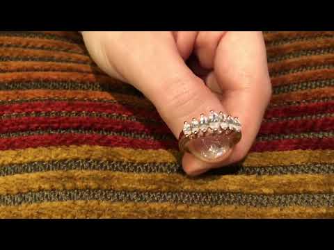 7 Marquise Cubic Zircoina stone anniversary ring rose gold 6965R