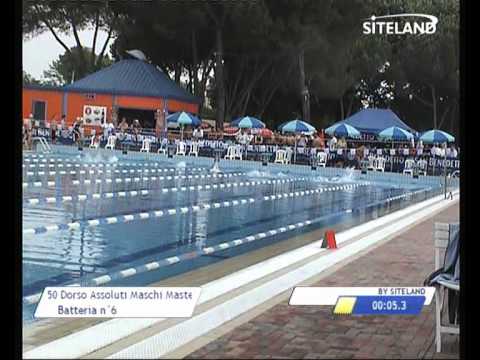 Serie 6 dei 50 Dorso  Assoluti Maschi Master - 11 Memorial Andrea Bettiol