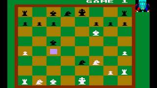 Atari 800 Game: Video Chess [Aka. Computer Chess] (1979 Atari)