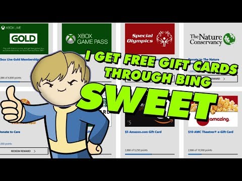I get free gift cards and so can you - Start using Microsoft Rewards