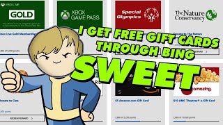 I get free gift cards and so can you - Start using Microsoft Rewards