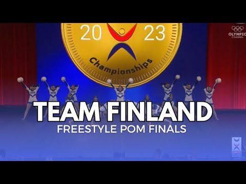 ICU World Cheerleading Championships 2023 Team Finland Pom Finals