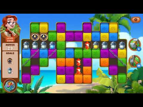 Lost Island Blast Adventure Level 1440 NO BOOSTERS - A S GAMING