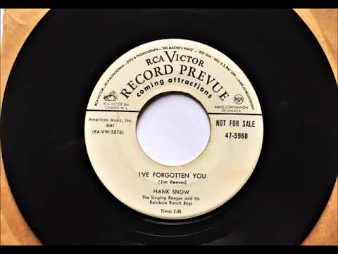 Video thumbnail for I’ve Forgotten You