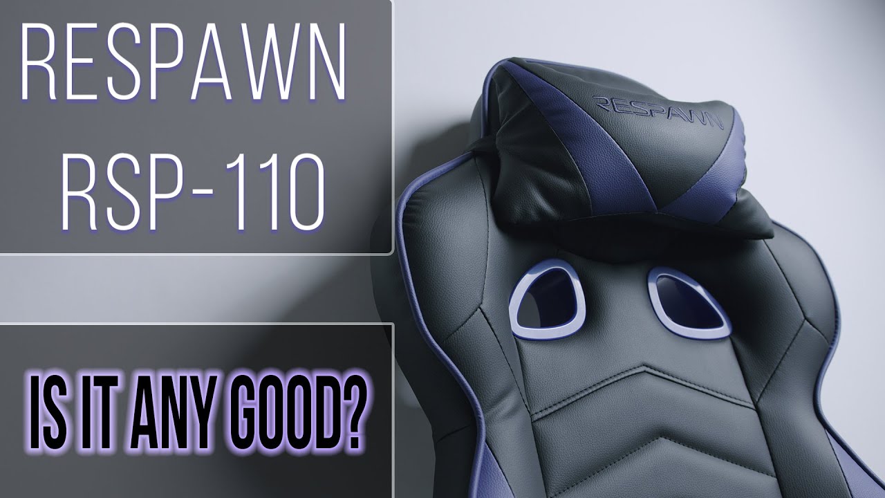 RESPAWN RSP-110 | GAMING & EDITING CHAIR REVIEW | Is it any good for under $200?