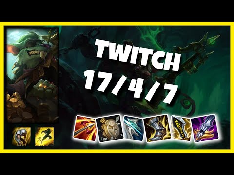 Twitch vs Miss Fortune TURKISH Challenger BOT (17/4/7) - v11.4