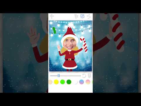 Christmas face editor – Create greeting cards Video