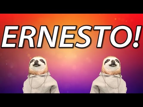 HAPPY BIRTHDAY ERNESTO! - SLOTH HAPPY BIRTHDAY RAP