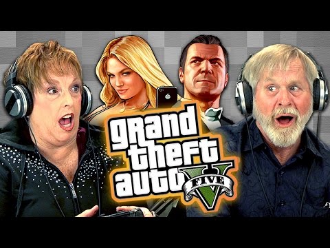 Důchodci hrají Grand Theft Auto V