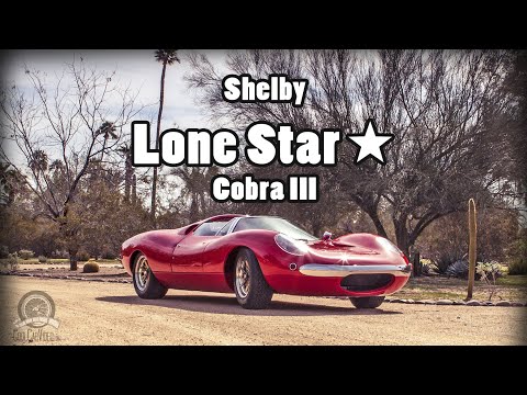 Shelby Lone Star Cobra 3 restored rear engine prototype car