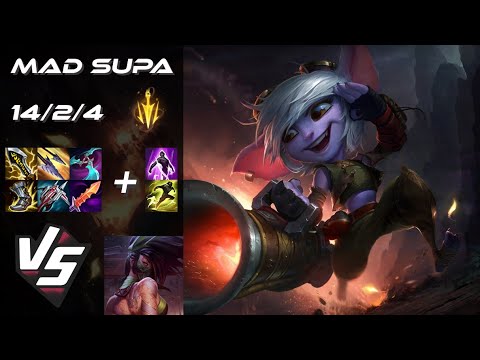 MAD Lions Supa MID Tristana vs Akali - EU Challenger Patch 25.S2.1